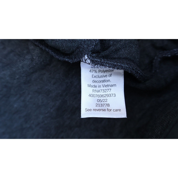 Sonoma Mens Long Sleeve Quarter Snap Pullover Fleece Large Gray - Picture 9 of 14